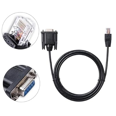DB9 Female to RJ45 RS232 Serial Adapter - for OEM Replacement Cable for GM Tech 2 Scanner | PC Communication | CE/RoHS Certified (10 ft/3m)