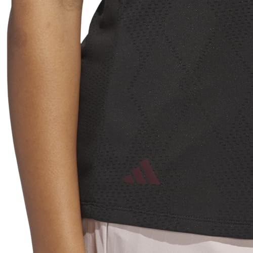 adidas Women's Ultimate365 Diamond Jacquard Polo Shirt4