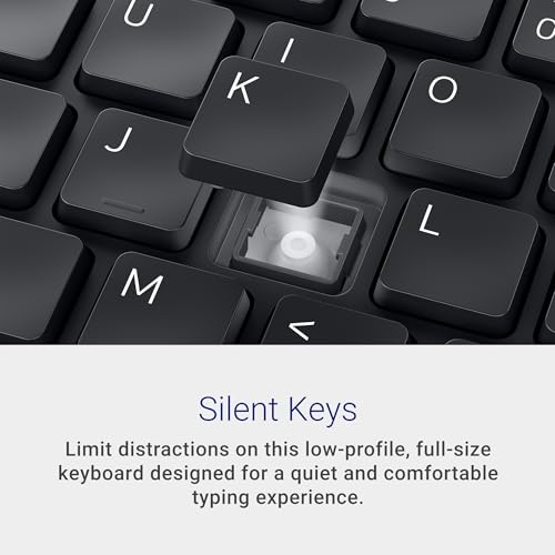 Image of Dell KB525C Wired Collaboration Keyboard - USB-C & USB-A Versatile connectivity, 15 Programmable Shortcuts, Collaboration Keys - Zoom & Microsoft Teams, Copilot Key, Silent Keys - Black