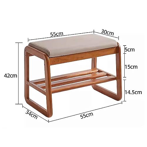 Étagère à chaussures en bois pour entrée ordonnée - 4