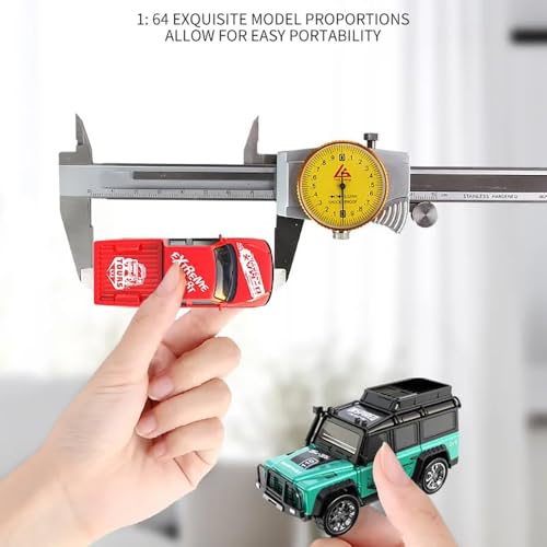 Image of Remote Controlled Car Mini RC Car from 3 4 5 6 Years 2.4GHz Mini RC Cars with LED Light 1:64 Scale 3 Speed, Baby Cars Toy Gift