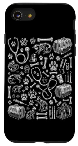 Vet Tech �O���t�B�b�N �b��Z�p�� �b��t �X�}�z�P�[�X iPhone SE (2020) / 7 / 8 �p
