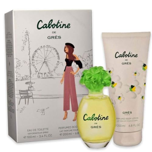 Gres CABOTINE CABOTINE de Parfums, EDT Spray 3.4 OZ Y LOCIÓN...