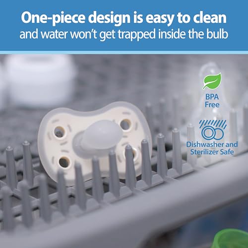 Dr. Brown's Advantage One-Piece Silicone Baby Pacifier, 0-6m, 4-Pack - image 7