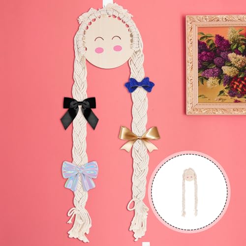 Soporte de algodón para cabello que organiza accesorios colgantes 7