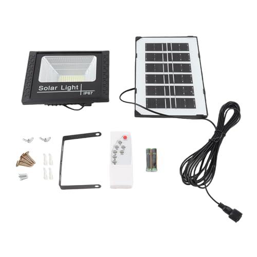 Projecteur solaire extérieur 102LED 40W réglable avec télécommande