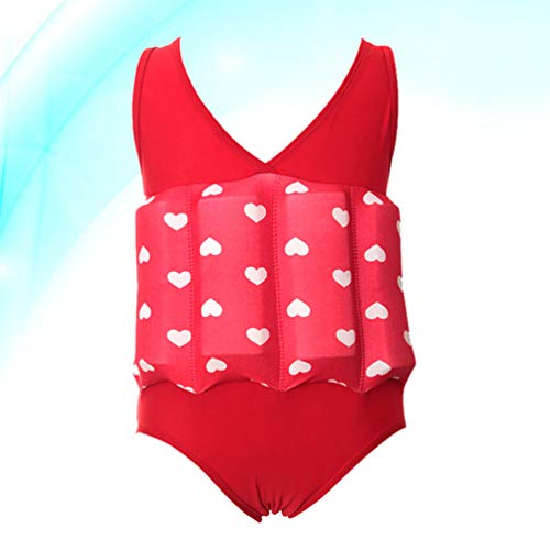 BESPORTBLE, vestido de natação bonito, flutuante, durável, flutuante, destacável, traje de banho par