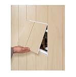Armar Trading LTD Magnetic Access Panel 200mm x 250mm Tile Control Hatch Bath Tiled Inspection Door Bathroom Kitchen Service Point Caches Locks MPCV5