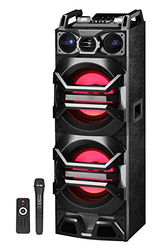 Technical Pro Bluetooth Karaoke Machine System+Wireless Microphone+Tablet Stand - Thumbnail 3