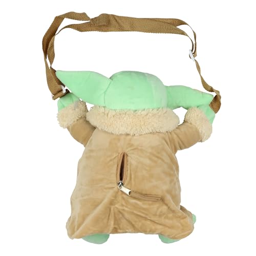 Disney Star Wars The Mandalorian Grogu The Child Plush 11" Crossbody Bag4