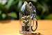 Baby's Necklace Succulent Terrarium Keychain Accessory