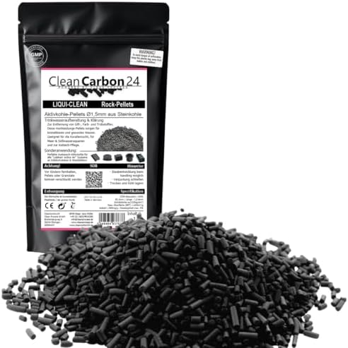 1 Litre de carbón Activo en pellets Ø1,5 mm, Fabricado con hulla ...