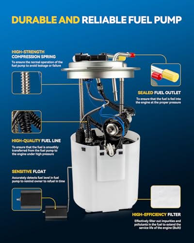 Image of PHILTOP Electric Fuel Pump Assembly FG0815, P76273M, SP6603M