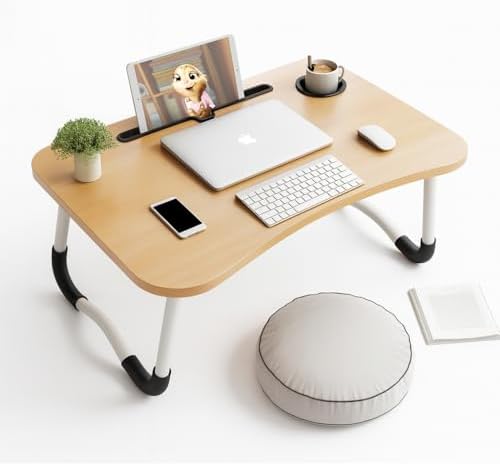 Mesa para Notebook Portátil Dobrável – Mesinha Multiuso para Cama...