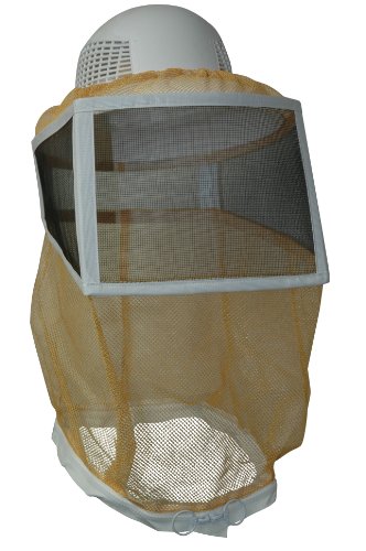 Mann Lake Stingless Binding Round Veil with Zipper Closure, Fine Mesh Beekeeping Head Cover for Hot Summer Weather, Breathable Veil for Bee Suit Protection, Comfort Fit for Farm and Backyard Work