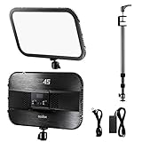 Godox ES45 E-Sports LED Light,CRI≥96/TLCI≥97,2800K-6500K Detachable Remote Controller Continuous Light with Smartphone APP/2.4G Wireless for Electronic Sports, Livestream,Make up and Video Recording