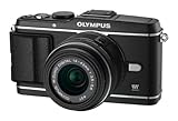 Olympus E P3 Kit Compact hybride 12,3 Mpix Noir + objectifs EZ M1442 II R