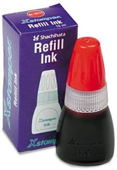 Xstamper® Refill Ink for Xstamper Stamps, 10ml-Bottle, Red