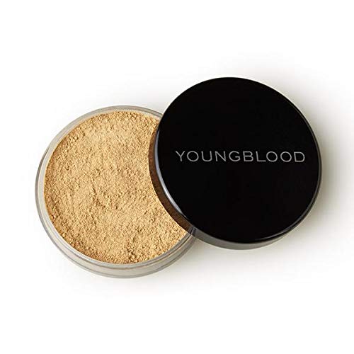 Youngblood Mineral Cosmetics Natural Loose Mineral Foundation, Warm Beige, Vegan, Cruelty-Free (Latest Version)