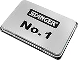 Stanger 380006 Stempelkissen No 1, 12,5 x 8 cm, schwarz