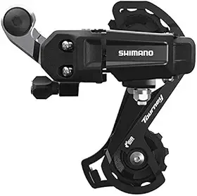 SHIMANO Câmbio Traseiro Tourney Ty200 S/Gancheira 7v Index 21v Preto Alumínio