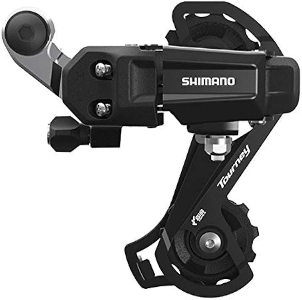 SHIMANO Câmbio Traseiro Tourney Ty200 S/Gancheira 7v Index 21v Preto Alumínio