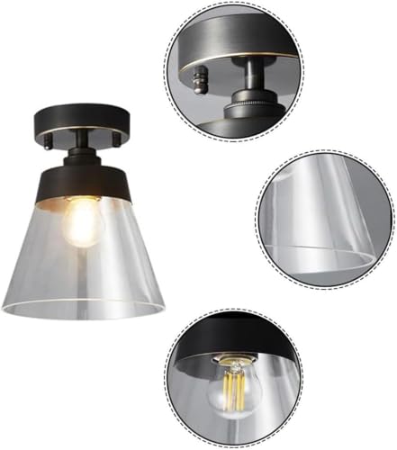 Lámparas de techo modernas para iluminar y decorar la entrada y el pasillo de tu casa 6