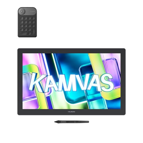 �t�^�u Kamvas 22 (Gen3) 21.5�C���` �t���^�u���b�g 2.5K QHD ���� Pentech4.0���� 16384���x���̕M�����m�ɑΉ� VESA�Ή� �X�^���h�t�� ���G�`�� �C���X�g �}���K���� ����f�o�C�XKeydial mini