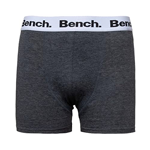 Bench Men's Marcos Boxer Short Multipack, Assorted Colours, Elasticated Logo Waistband, 7 Pack, Premium Cotton Blend, Comfortable Men's Underwear, Small - Image 5