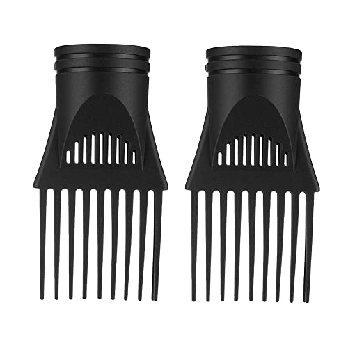 YYAOGAGNG 2 Pack Hair Dryer Diffusers Professional Wind Blow Cover Comb Attachment Nozzles Universal Barber Hairstyling Accessories Suitable for Drying Hair