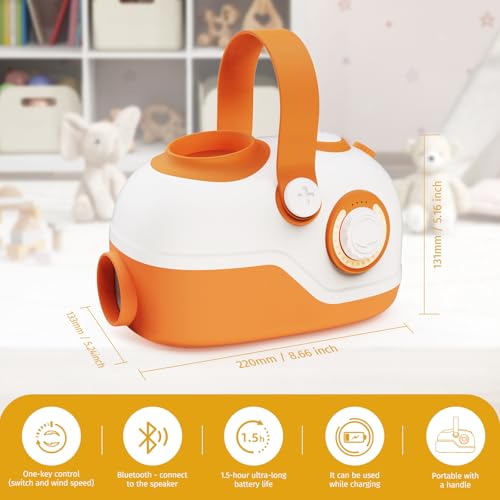 AWALVY Air-Powered STEM Building Toys - Rechargeable & Play While Charging, Bluetooth Learning Toys with Wireless Music Play, STEM Toys for 3+ Year Old, Boys & Girls Birthdays Gifts for Kids - Image 3