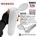 Maddog 150 Round Bones Paintball Pods | Durable Quick Reload Tubes for Tournament and Recreational Speedball Woodsball | 6 Pack - White