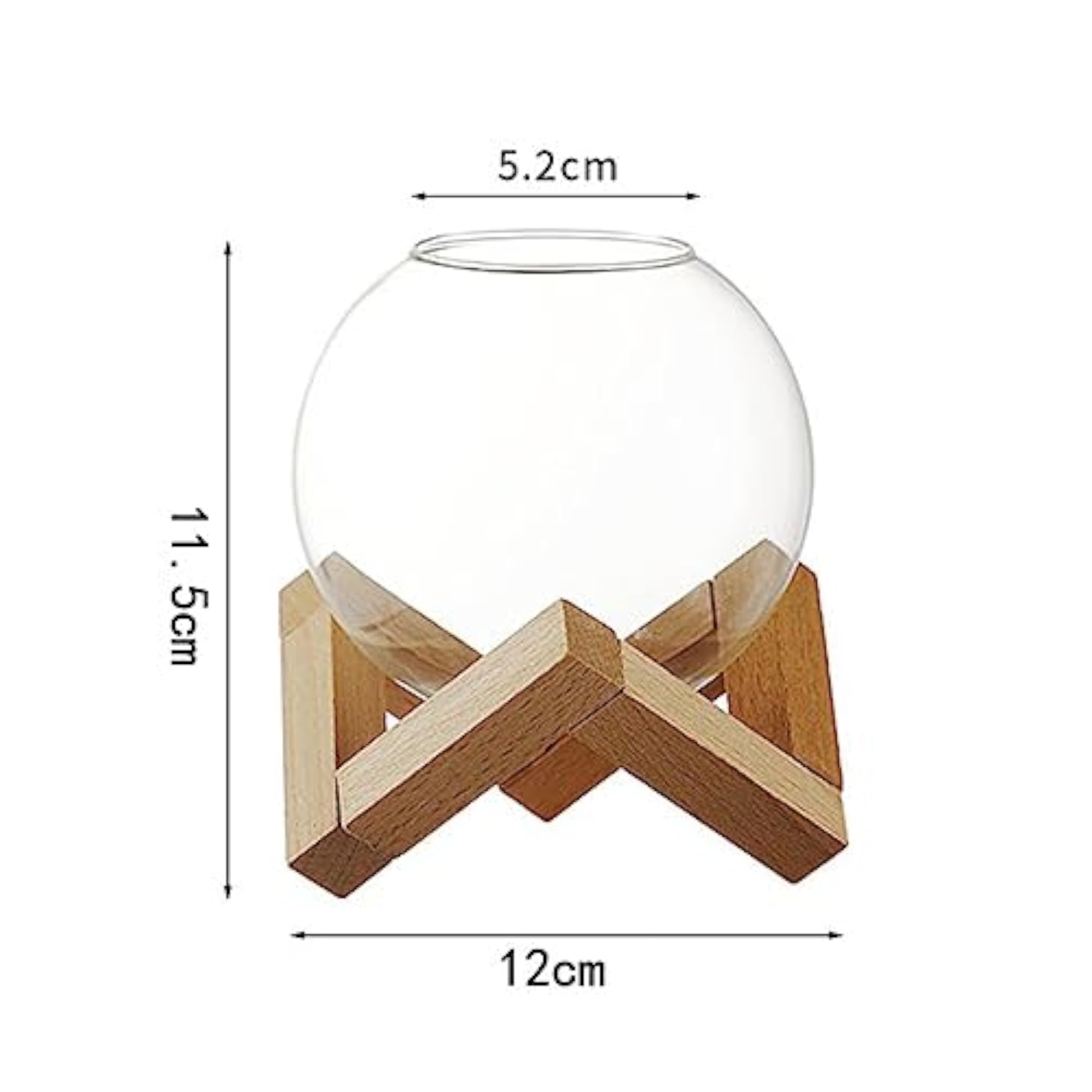Martini Glass with Wood Stand 370ml