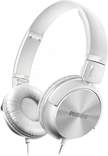 Philips SHL3060WT/00 On-Ear Headphones with 32 mm Drivers and Closed-Back - White