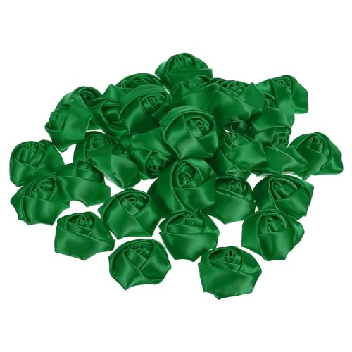 PATIKIL 1.6" Satin Ribbon Roses