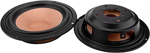 Desconocido 2 uds 5 Pulgadas 6,5 Pulgadas Altavoz Woofer pasivo bajo radiador pasivo DIY Altavoz reparación Kit Accesorios Piezas para Sistema doméstico