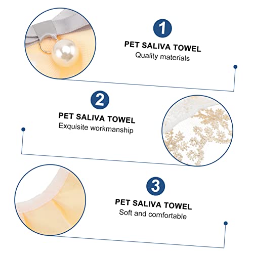 Matériau durable adapté à l'usure quotidienne du bandana perles chat