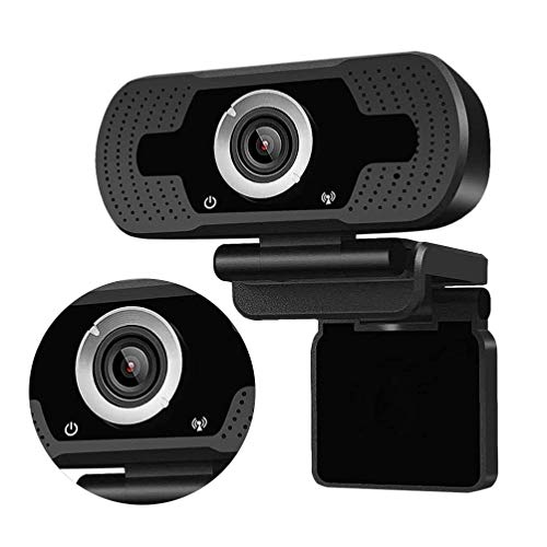 Lurrose 1080P Usb Webcam Computador Hd Streaming Cí¢mera Com Foco Automí¡tico Com Microfones para Pc