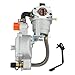 Gasgenerator Umrüstsatz für 2-5 kW Benzin Generatoren - Kompatibel mit Niederdruck Propan für LPG & Methan CNG Kraftstoff, inkl. Regler & Vergaser