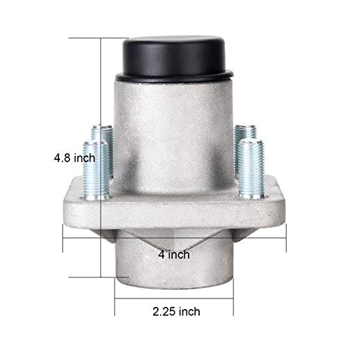 10L0L Golf Cart Front Wheel Hub Assembly Kit With Bearing Seals For Golf Cart Club Car Ds 1974-2003, Oem:11011102, 1011153, 1011889, 1011892, 1011894,Lm11949 (Pack Of 2) #TOP4