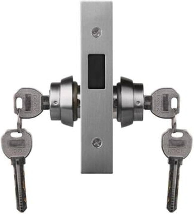 Letterbox Lock, Drawer Lock, Frame Door Glass Block Lock/Sliding Door Lock Double Door Belt Key Lock/Floor Lock/Frame Door Aluminum Alloy Door Special-A Color : Oneco