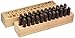 Young Bros 06363 36 Piece Heavy Duty Stamp Combination Letter and Figure Set, Steel, 1/4" Character Size