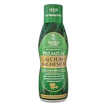 Premium Liquid Calcium Magnesium Supplement | Promotes Strong Bones & Healthy Teeth | Natural Liquid Vitamin w/Calcium, Magnesium Citrate, Boron & Vitamin D3 | 98% Max Absorption | 16oz, 32 Serv