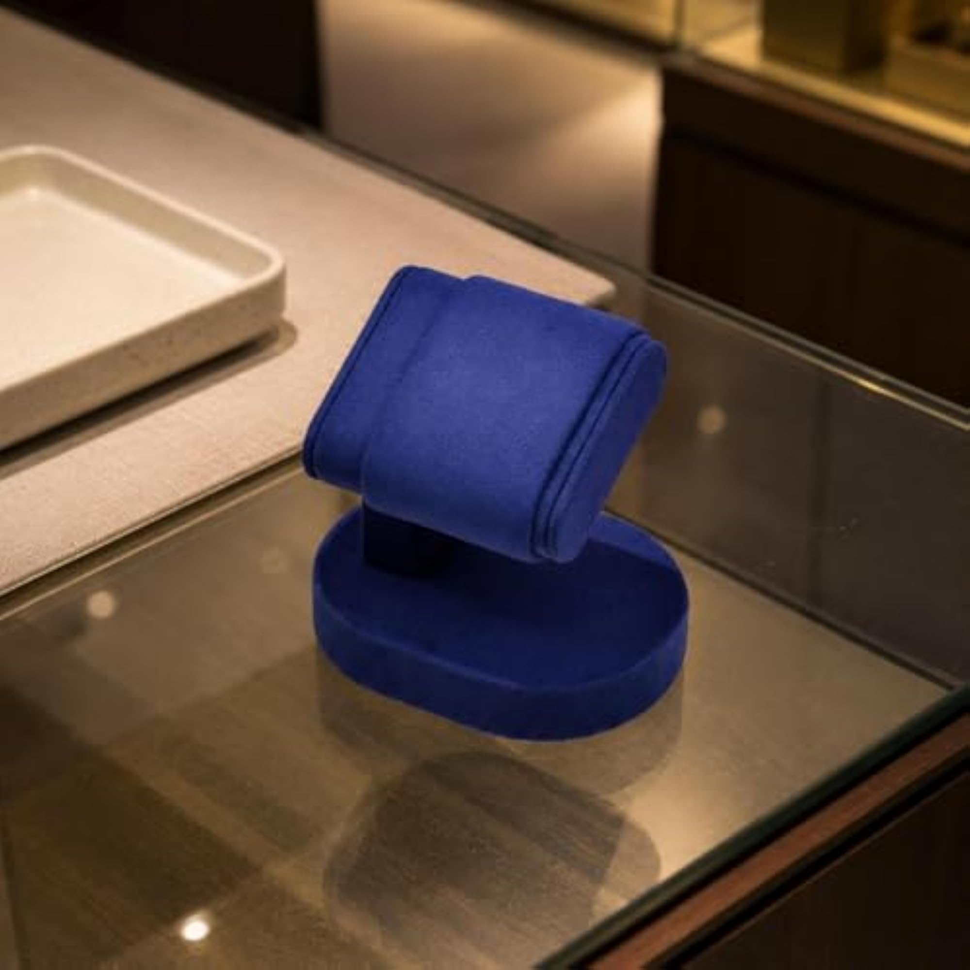 Soft Padded Watch Pillow Stand, Display Holder