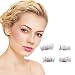 New Magnetic False Eyelashes, Natural Appearance Magnetic Eyelashes - no Glue Best Single Magnet Eyelashes Ultra-Thin Easy to wear 3D Reusable, Pure handlash Elastic (4PCS / Box)