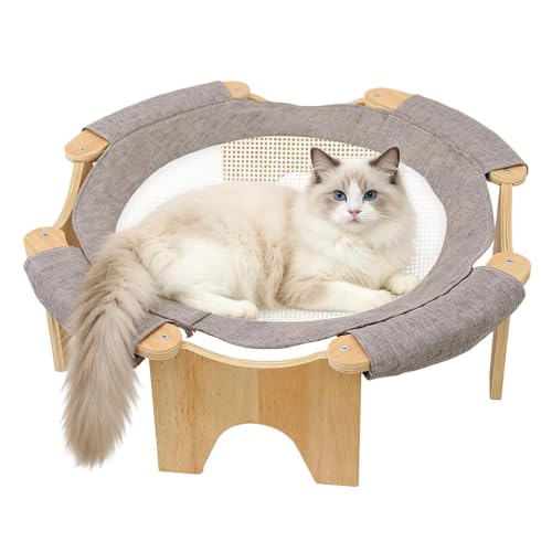 Muebles para gatos y hamaca de exterior e interior para siestas frescas en verano 2