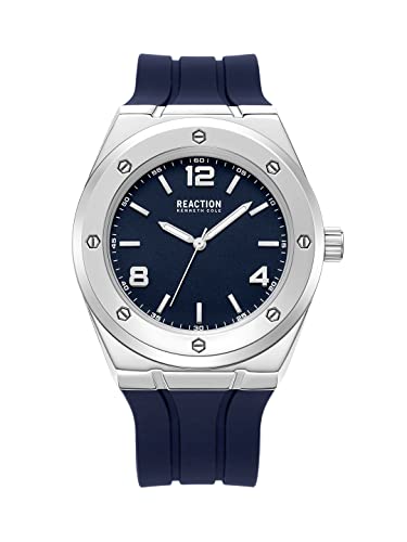 Kenneth Cole Reaction Analog Blue Dial Mens Watch-KRWGM9007501 (B0BPJMHX17) Amazon Price History, Amazon Price Tracker