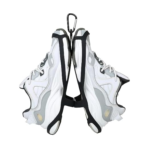 FRSISI Footwear Clips Sports and Outdoor Climbing Trip,Shoe Holster Sports Accessories,Hang Extra Shoes Cleats Boots or Gear on Your Bag(Large)
