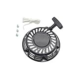 212 Ct200uプルスタート付きホンダクローンリコイルスタータージェネレーターと簡単に互換性があり、信頼性の高いプルコード、コールマンチャンピオン159cc、196cc、212cc、224ccエンジンと互換性があり、ブラック