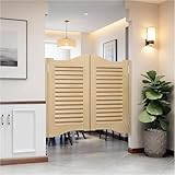 Doppelschwing-Café-Türen, innere Trenntüren, zweiseitig öffnende Metallscharniere im Lieferumfang enthalten, ideal for Cafés, Bars, Einkaufszentren(Light colors,W81-100*H90)